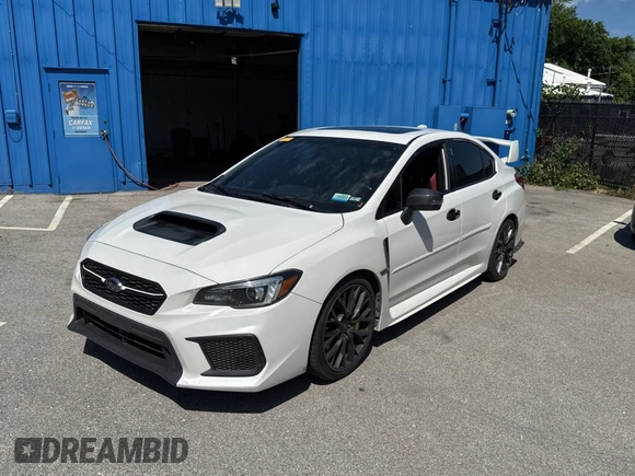 2018 Subaru WRX STI Launch z VIN JF1VA2W60J9804392, wystawiony jako Copart lot #58350815 z przebiegiem 112 607 mil mil oraz Czysty tytuł • Clean title. Historia ofert i sprzedaży dostępna na DreamBid. Obrazek 2.