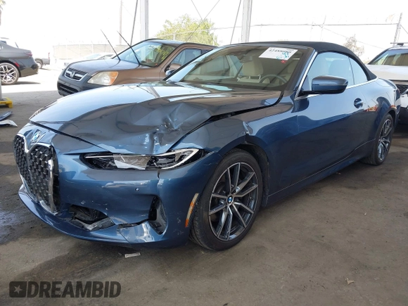 2024 BMW 4 Series 430i с VIN WBA23AT05RCP03975, выставлен на аукционе IAAI как лот 42488080 с пробегом 18 587 миль миль и . История ставок и продаж доступна на DreamBid. Изображение 2.