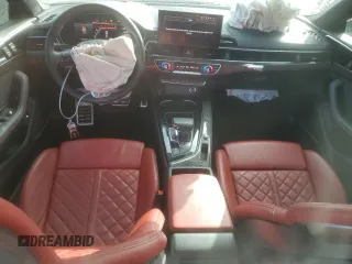 2024 Audi S5 Sportback Premium Plus z VIN WAUB4CF53RA020992, wystawiony jako Copart lot #85305744 z przebiegiem 20 722 mil mil oraz Szkoda całkowita • Salvage title. Historia ofert i sprzedaży dostępna na DreamBid. Obrazek 8.
