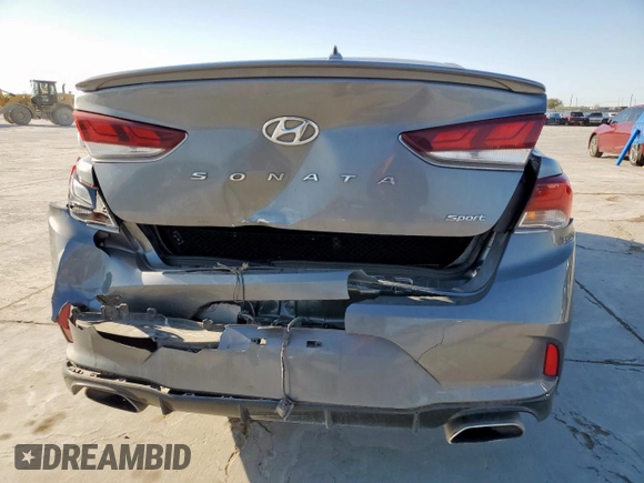 2018 Hyundai Sonata SEL with VIN 5NPE34AF3JH678141, listed as a Copart auction lot 50195975 with 42,701 mi miles and Salvage Title. Bid and sale history available at DreamBid. Image 6.