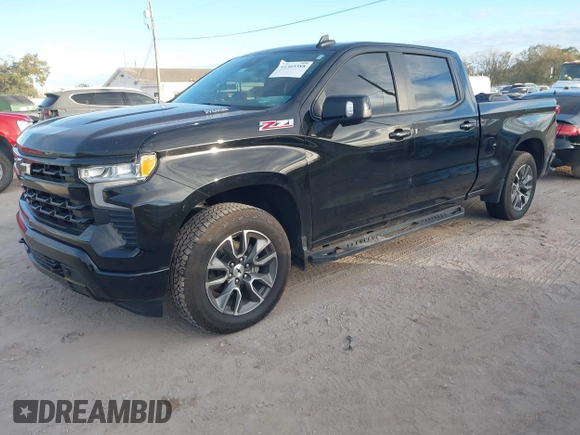 2023 Chevrolet Silverado 1500 RST with VIN 3GCUDEE89PG330999, listed as a IAAI auction lot 41365388 with 1 mi miles. Bid and sale history available at carsss.com. Image 2.