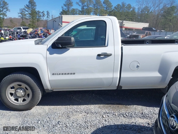 2018 Chevrolet Silverado 1500 Work Truck with VIN 1GCNCNEC2JZ121199, listed as a IAAI auction lot 41528344 with 82,214 mi miles. Bid and sale history available at carsss.com. Image 14.