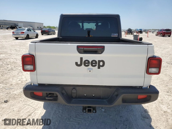 2023 Jeep Gladiator Freedom with VIN 1C6HJTAG1PL585720, listed as a Copart auction lot 47386855 with 14,525 mi miles and Salvage title. Bid and sale history available at DreamBid. Image 6.