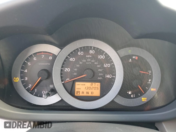 2007 Toyota RAV4 Limited with VIN JTMZK31V775015167, listed as a Copart auction lot 59725095 with 130,205 mi miles and Salvage title. Bid and sale history available at DreamBid. Image 9.
