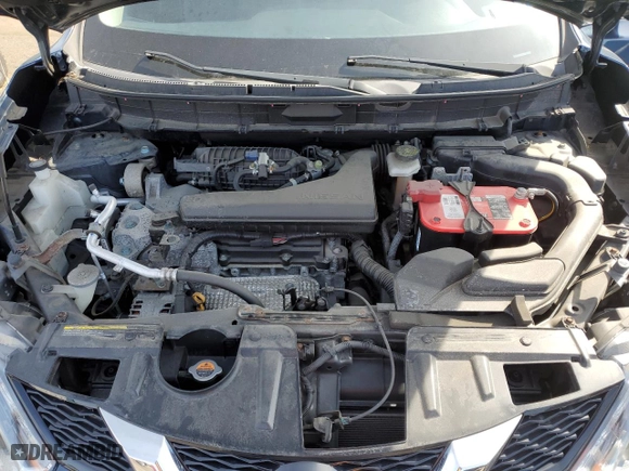 2016 Nissan Rogue SV with VIN KNMAT2MV9GP723361, listed as a Copart auction lot 50865835 with 27,515 mi miles and Salvage Title. Bid and sale history available at carsss.com. Image 12.