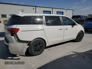 2017 Kia Sedona LX with VIN KNDMB5C18H6225529, listed as a Copart auction lot 49900075 with 272,725 mi miles and Salvage Title. Bid and sale history available at carsss.com. Image 3.