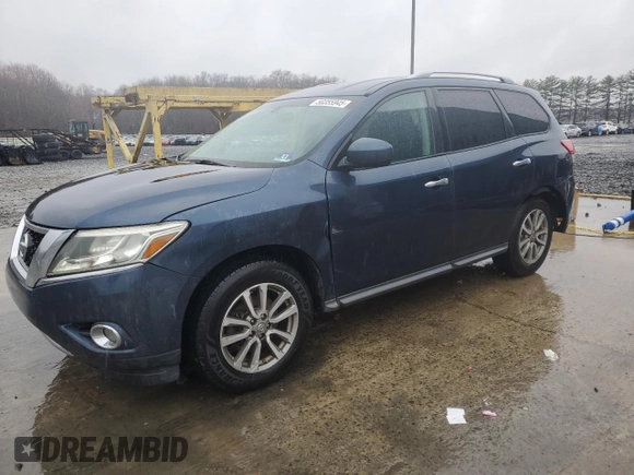 2015 Nissan Pathfinder SL z VIN 5N1AR2MM6FC661828, wystawiony jako Copart lot #50355945 z przebiegiem 188 714 mil mil oraz Szkoda całkowita • Salvage title. Historia ofert i sprzedaży dostępna na DreamBid. Obrazek 1.