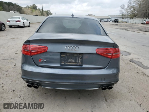 2013 Audi S4 Prestige with VIN WAUKGAFL1DA063911, listed as a Copart auction lot 49174775 with 125,379 mi miles and Salvage Title. Bid and sale history available at carsss.com. Image 6.