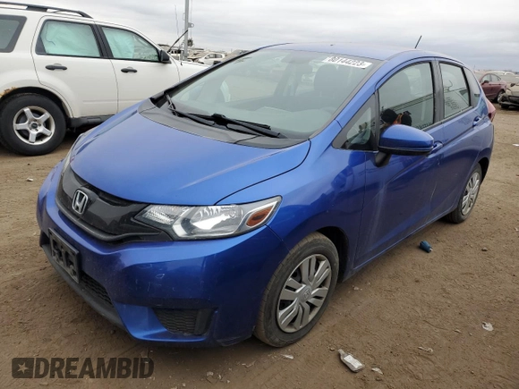 2017 Honda Fit LX with VIN 3HGGK5G50HM702451, listed as a Copart auction lot 80144223 with 82,716 mi miles and Salvage Title. Bid and sale history available at DreamBid. Image 1.