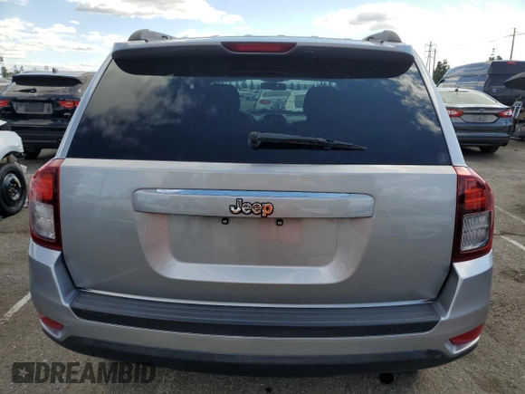 2015 Jeep Compass Sport with VIN 1C4NJCBAXFD436978, listed as a Copart auction lot 47665755 with 69,336 mi miles and Salvage Title. Bid and sale history available at carsss.com. Image 6.