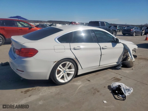 2016 BMW 4 Series 428i with VIN WBA4A9C5XGG506914, listed as a Copart auction lot 46856855 with 0 mi miles and Non Repairable. Bid and sale history available at carsss.com. Image 3.