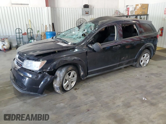 2013 Dodge Journey American Value with VIN 3C4PDCAB1DT580131, listed as a Copart auction lot 78070164 with 145,994 mi miles and Salvage Title. Bid and sale history available at DreamBid. Image 1.