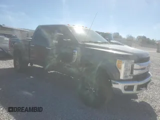 2017 Ford Super Duty F-250 SRW Lariat with VIN 1FT7W2BT0HED14889, listed as a Copart auction lot 47591825 with 219,807 mi miles and Salvage Title. Bid and sale history available at carsss.com. Image 4.