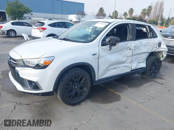 2019 Mitsubishi Outlander ES with VIN JA4AP3AU6KU010315, listed as a IAAI auction lot 41356268 with 41,531 mi miles and . Bid and sale history available at DreamBid. Image 2.
