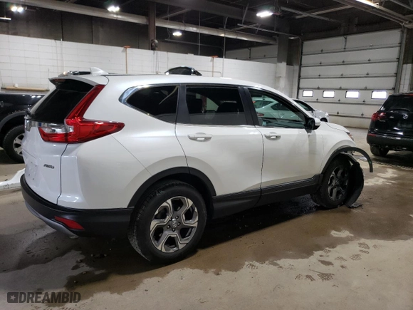 2019 Honda CR-V EX-L with VIN 5J6RW2H84KL037575, listed as a Copart auction lot 51973825 with 45,415 mi miles and Salvage Title. Bid and sale history available at carsss.com. Image 3.