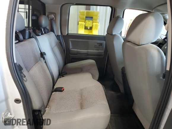 2008 Dodge Dakota SLT with VIN 1D7HE48N28S506012, listed as a Copart auction lot 63875014 with 121,562 mi miles and Salvage title. Bid and sale history available at DreamBid. Image 11.