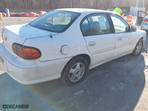 2002 Chevrolet Malibu LS with VIN 1G1NE52JX2M650369, listed as a IAAI auction lot 41348110 with 1 mi miles. Bid and sale history available at carsss.com. Image 4.