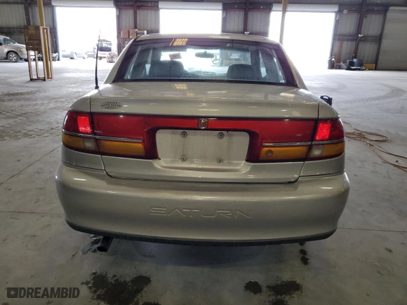 2001 Saturn LS with VIN 1G8JU52F51Y503642, listed as a Copart auction lot 74667034 with 142,293 mi miles and Salvage Title. Bid and sale history available at carsss.com. Image 6.