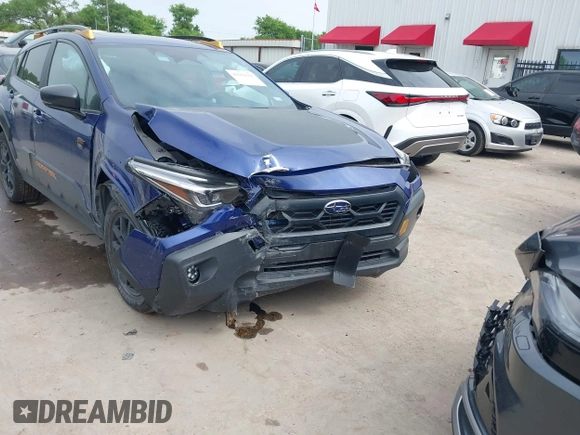 2024 Subaru Crosstrek Wilderness с VIN 4S4GUHU66R3763485, выставлен на аукционе IAAI как лот 41912311 с пробегом 11 303 миль миль и . История ставок и продаж доступна на DreamBid. Изображение 6.