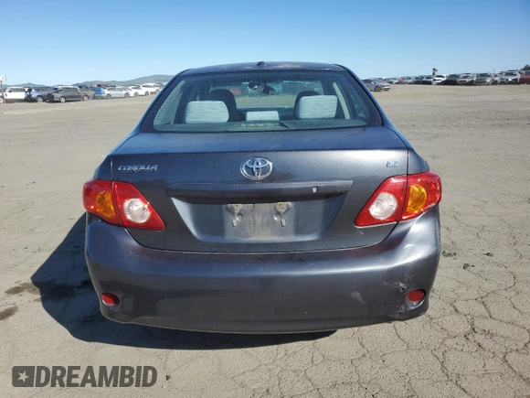 2010 Toyota Corolla with VIN 1NXBU4EE3AZ212017, listed as a Copart auction lot 47599675 with 268,427 mi miles and Salvage Title. Bid and sale history available at carsss.com. Image 6.