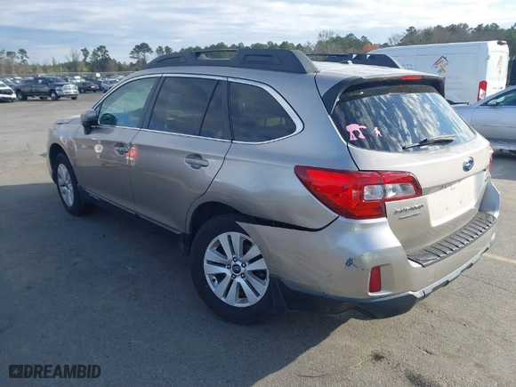 2015 Subaru Outback 2.5i Premium with VIN 4S4BSBFC2F3304949, listed as a IAAI auction lot 41771932 with 125,166 mi miles. Bid and sale history available at carsss.com. Image 3.