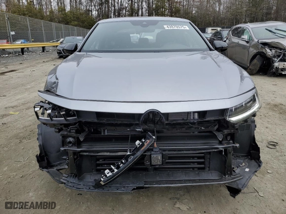 2025 Volkswagen Jetta Sport with VIN 3VWBX7BU8SM035024, listed as a Copart auction lot 43970575 with 239 mi miles and Salvage Title. Bid and sale history available at carsss.com. Image 5.