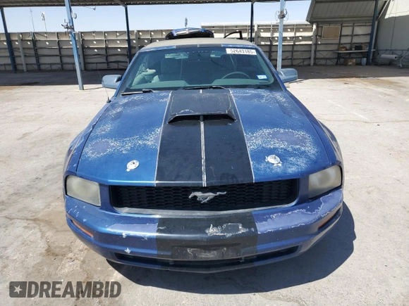 2008 Ford Mustang Deluxe with VIN 1ZVHT84N485114951, listed as a Copart auction lot 52643185 with 123,564 mi miles and Clean Title. Bid and sale history available at carsss.com. Image 5.