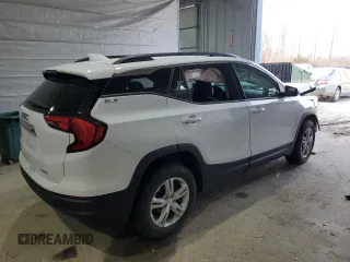 2020 GMC Terrain SLE with VIN 3GKALTEV0LL330198, listed as a Copart auction lot 51266175 with 47,384 mi miles and Salvage title. Bid and sale history available at DreamBid. Image 3.