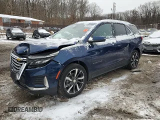 2023 Chevrolet Equinox Premier z VIN 3GNAXNEG5PL106838, wystawiony jako Copart lot #89046295 z przebiegiem 65 040 mil mil oraz Szkoda całkowita • Salvage title. Historia ofert i sprzedaży dostępna na DreamBid. Obrazek 1.