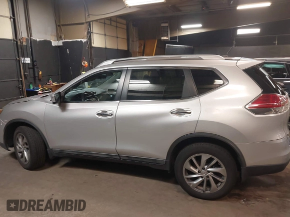 2014 Nissan Rogue SV with VIN 5N1AT2MV4EC838109, listed as a IAAI auction lot 41696736 with 148,761 mi miles and . Bid and sale history available at carsss.com. Image 14.