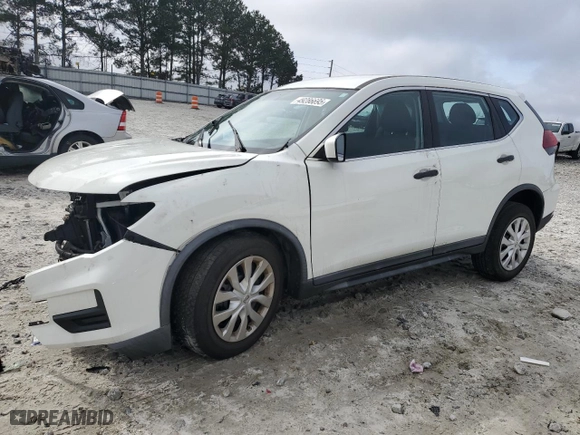 2018 Nissan Rogue S with VIN KNMAT2MT9JP567621, listed as a Copart auction lot 49286695 with 42,717 mi miles and Salvage Title. Bid and sale history available at carsss.com. Image 1.