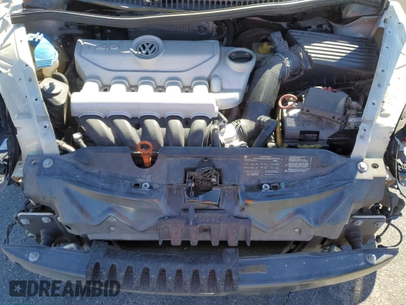 2010 Volkswagen Beetle with VIN 3VWRG3ALXAM009183, listed as a Copart auction lot 45583105 with 90,200 mi miles and Salvage Title. Bid and sale history available at DreamBid. Image 11.