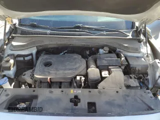 2020 Hyundai Santa Fe SEL with VIN 5NMS3CAD1LH222201, listed as a Copart auction lot 49451205 with 95,066 mi miles and Salvage Title. Bid and sale history available at carsss.com. Image 12.