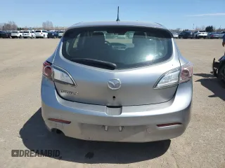 2011 Mazda 3 GX with VIN JM1BL1KF3B1422025, listed as a Copart auction lot 53072915 with 333,819 mi miles and Salvage Title. Bid and sale history available at DreamBid. Image 6.