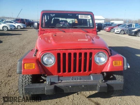 2006 Jeep Wrangler SE with VIN 1J4FA29156P757467, listed as a Copart auction lot 50610065 with 134,848 mi miles and Salvage Title. Bid and sale history available at carsss.com. Image 5.