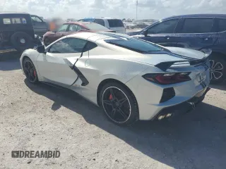 2021 Chevrolet Corvette 3LT with VIN 1G1YC2D49M5104636, listed as a Copart auction lot 75127754 with 0 mi miles and Salvage Title. Bid and sale history available at carsss.com. Image 2.