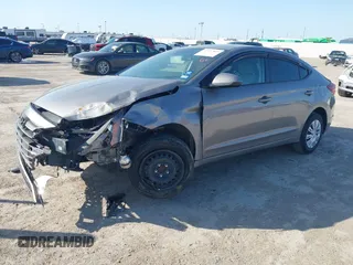 2020 Hyundai Elantra SE with VIN KMHD74LF7LU105230, listed as a IAAI auction lot 41997855 with 119,456 mi miles. Bid and sale history available at carsss.com. Image 17.