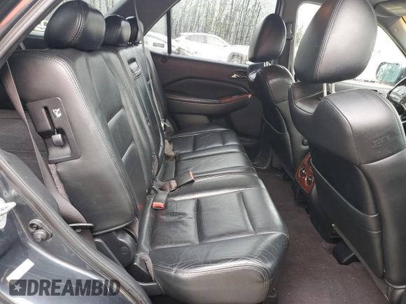 2006 Acura MDX with VIN 2HNYD18266H525453, listed as a Copart auction lot 74665534 with 189,045 mi miles and Salvage Title. Bid and sale history available at carsss.com. Image 11.