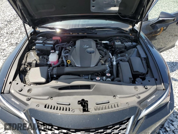 2024 Lexus IS 300 with VIN JTHCA1D20R5129432, listed as a Copart auction lot 51518945 with 8,182 mi miles and Salvage title. Bid and sale history available at DreamBid. Image 11.