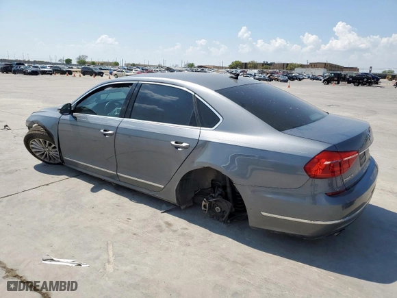 2016 Volkswagen Passat 1.8T SE w/Technology with VIN 1VWBS7A32GC049047, listed as a Copart auction lot 50255165 with 0 mi miles and Salvage Title. Bid and sale history available at carsss.com. Image 2.