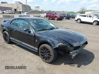 2003 Ford Mustang Standard z VIN 1FAFP40483F330489, wystawiony jako IAAI lot #42169217 z przebiegiem 129 469 mil mil oraz . Historia ofert i sprzedaży dostępna na DreamBid. Obrazek 1.