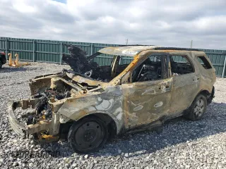 2017 Ford Explorer with VIN 1FM5K8BH3HGB58932, listed as a Copart auction lot 45324275 with Not Provided miles and Non Repairable. Bid and sale history available at carsss.com. Image 1.