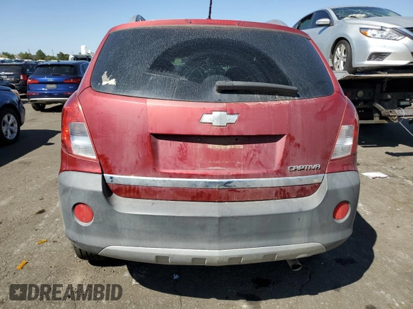 2013 Chevrolet Captiva Sport LS with VIN 3GNAL2EK8DS593842, listed as a Copart auction lot 69703864 with 53,814 mi miles and Salvage Title. Bid and sale history available at DreamBid. Image 6.