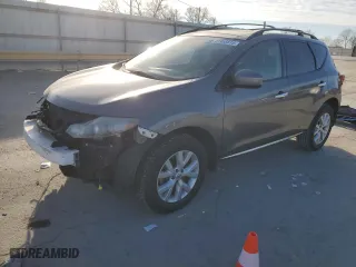 2013 Nissan Murano SV with VIN JN8AZ1MU6DW205732, listed as a Copart auction lot 41968815 with 72,168 mi miles and Salvage Title. Bid and sale history available at carsss.com. Image 1.