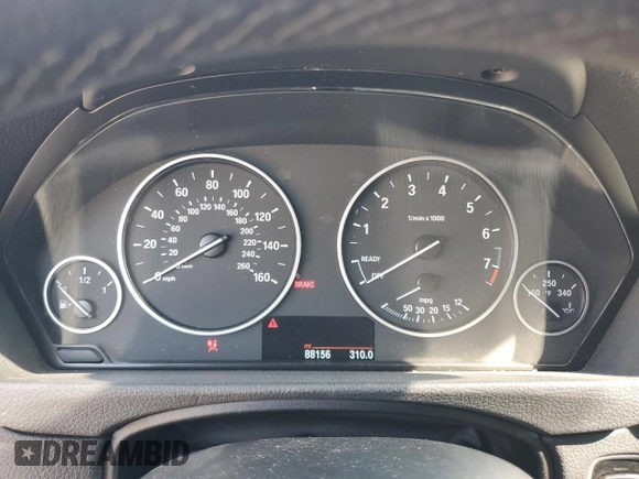 2015 BMW 3 Series 320i with VIN WBA3B1C53FK135911, listed as a Copart auction lot 75477934 with 88,156 mi miles and Salvage Title. Bid and sale history available at carsss.com. Image 9.