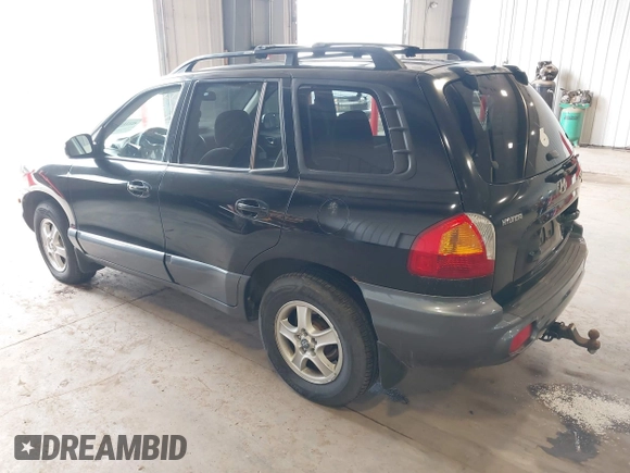 2004 Hyundai Santa Fe GLS with VIN KM8SC73D34U659949, listed as a IAAI auction lot 42111322 with 205,309 mi miles. Bid and sale history available at carsss.com. Image 3.