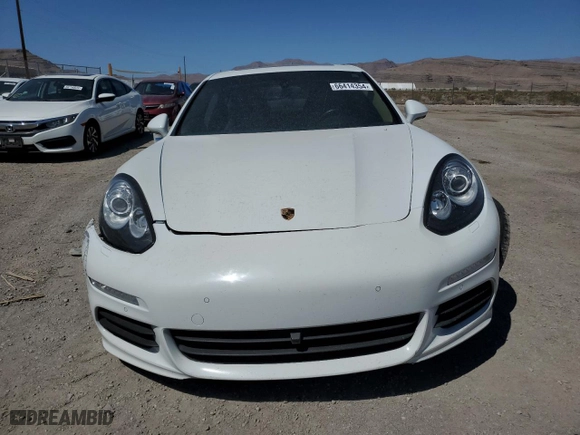 2016 Porsche Panamera 4 with VIN WP0AA2A78GL004699, listed as a Copart auction lot 66414354 with 86,513 mi miles and Salvage Title. Bid and sale history available at carsss.com. Image 5.