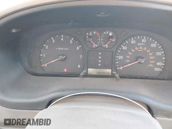 2002 Hyundai Sonata GLS with VIN KMHWF35H72A678701, listed as a IAAI auction lot 41335017 with 196,926 mi miles. Bid and sale history available at carsss.com. Image 7.