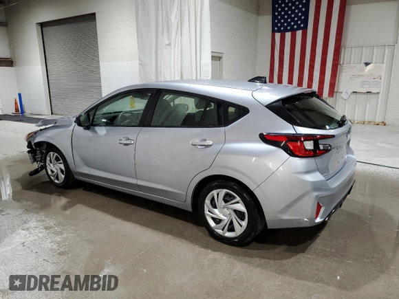 2024 Subaru Impreza with VIN JF1GUABC3R8340487, listed as a Copart auction lot 54123495 with 8,197 mi miles and Salvage title. Bid and sale history available at DreamBid. Image 2.