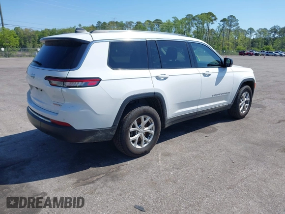 2023 Jeep Grand Cherokee Limited z VIN 1C4RJKBG4P8806722, wystawiony jako IAAI lot #42027826 z przebiegiem 64 482 mil mil oraz . Historia ofert i sprzedaży dostępna na DreamBid. Obrazek 4.